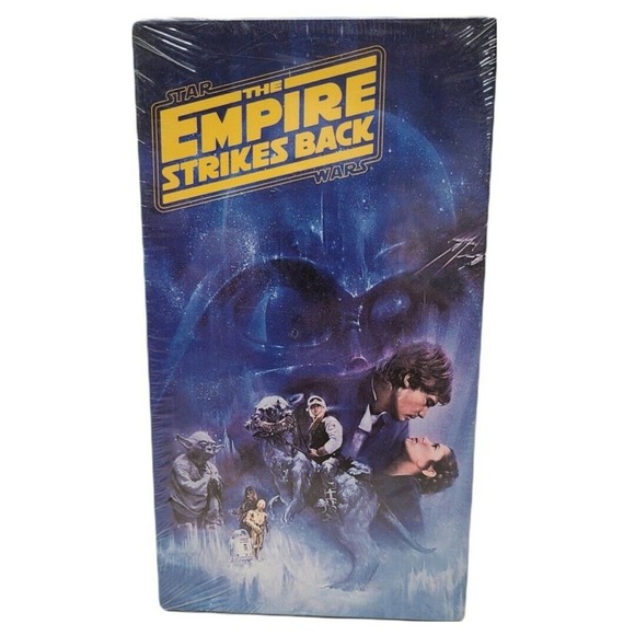 STAR WARS THE EMPIRE STRIKES BACK NEW VHS CBS FOX VIDEO 1992 RED LABEL SEALED